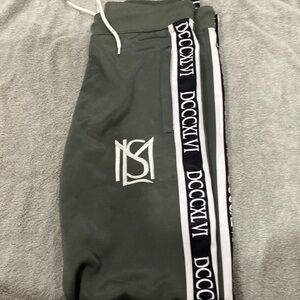 Men Green Sweat Pants